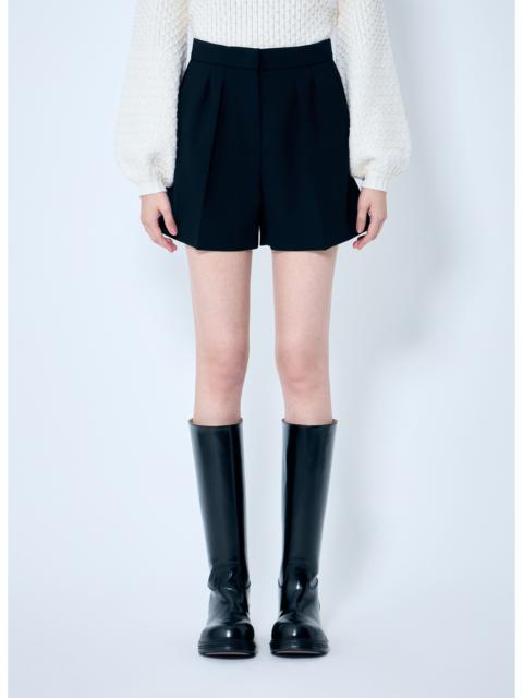 Max Mara Women Wool Canvas Shorts