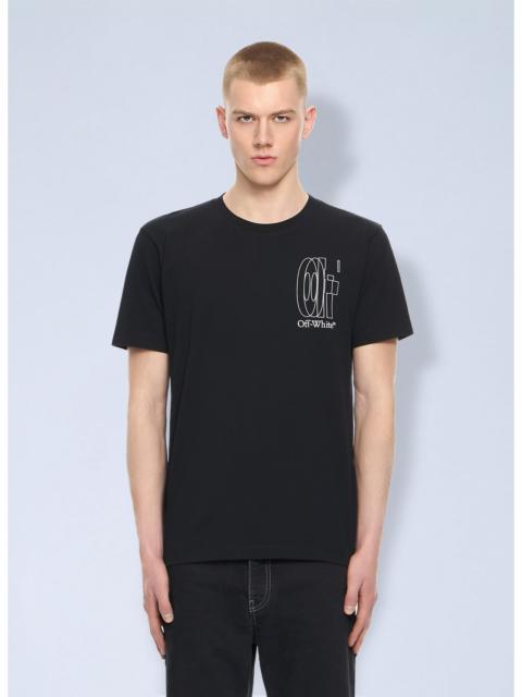 Off-White Off-White Men Outline Double Arrow Slim T-Shirt
