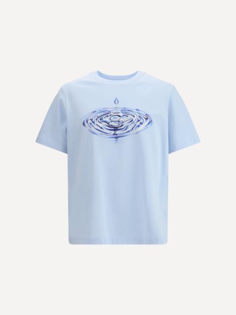 CASABLANCA Drip Logo T-shirt