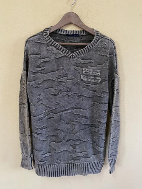 AVIREX TIGER STRIPE CREWNECK SWEATSHIRT