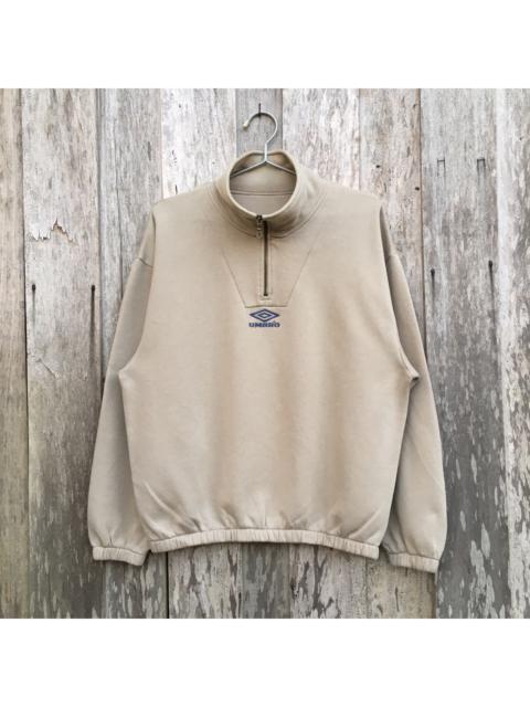 Other Designers Umbro - Umbro Half Zip Sweatshirt Small Logo