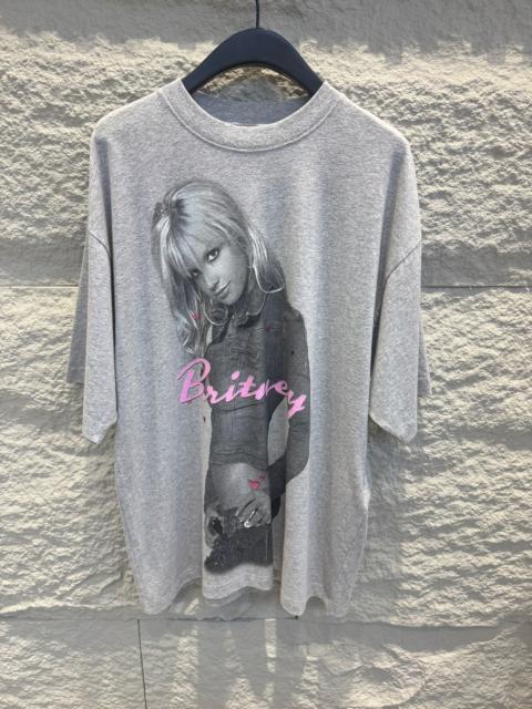 BALENCIAGA Balenciaga Britney Spears graphic T-shirt gray