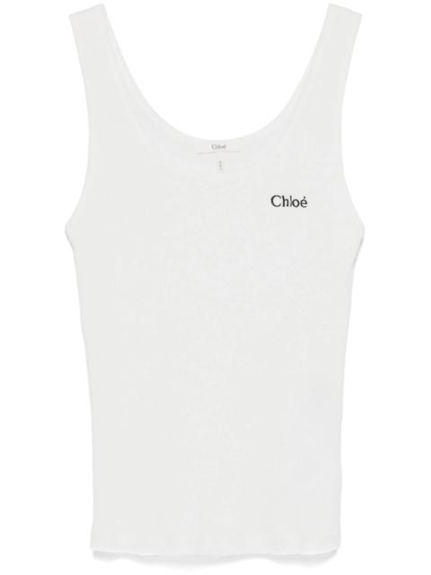 Chloé jersey tank top
