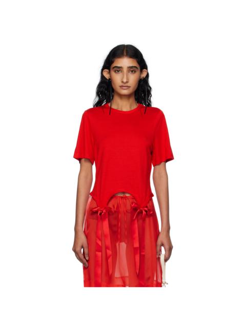 Red Bow Tail Easy T-shirt