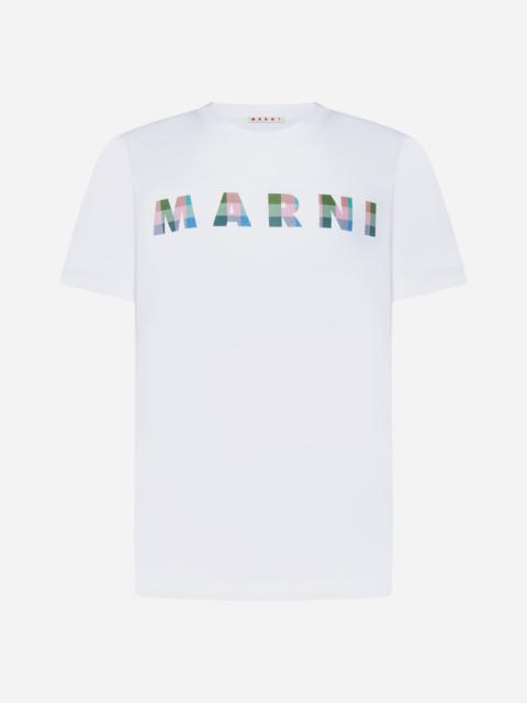 Marni Logo cotton t-shirt