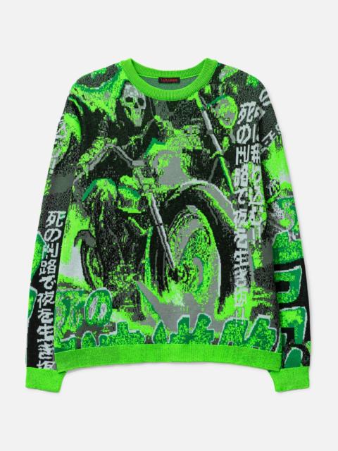 LU'U DAN MISFIT JACQUARD JUMPER