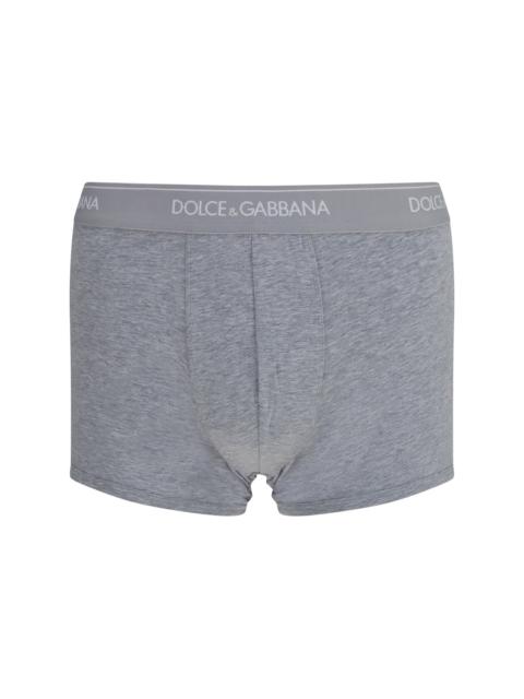 Dolce & Gabbana Dolce & Gabbana Men Two-Pack Stretch Cotton Boxer Briefs