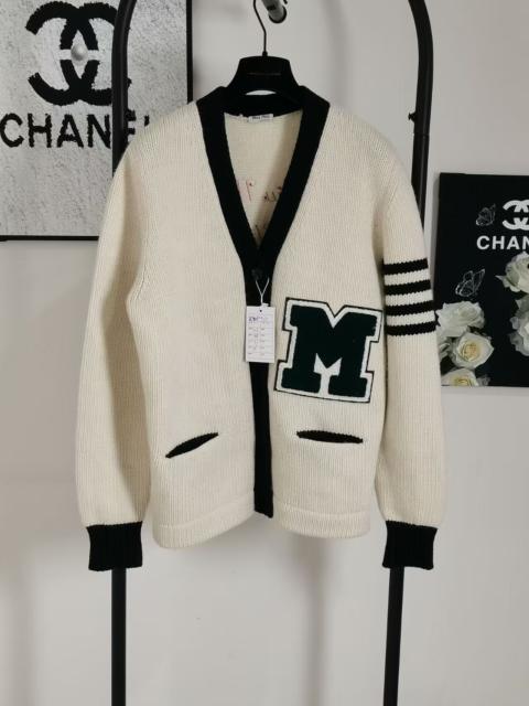Miu Miu Miu Miu Wool Miu Miu Club Logo Cardigan