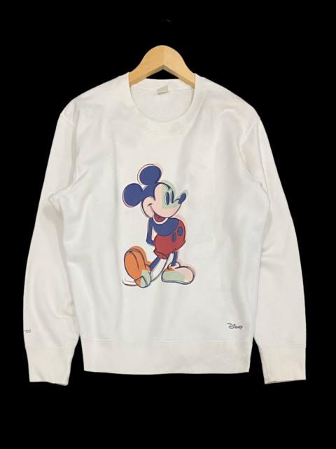 Other Designers Archival Clothing - SWEATSHIRT UNIQLO X MICKEY MOUSE with CREAM COLOURS