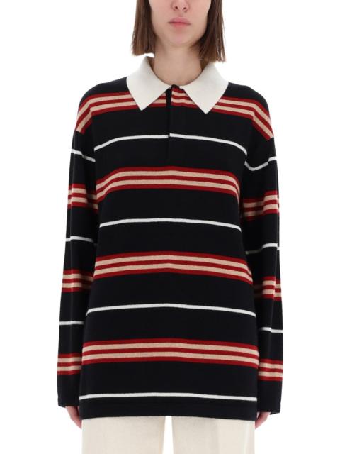 GUEST IN RESIDENCE Guest In Residence Women "Striped Rugby" Polo Shirt