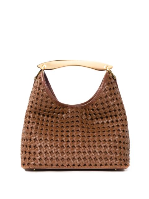 Elleme Boomerang Woven Leather Cognac