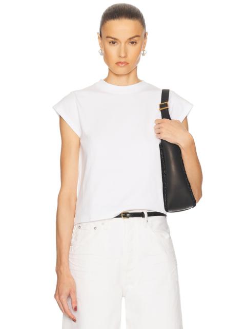 AGOLDE Bryce Cap Sleeve Tee