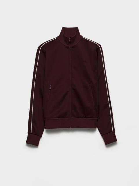Prada Zippered technical fabric track jacket