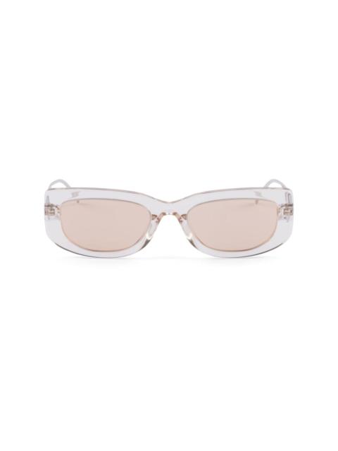 Prada Symbole rectangle-frame sunglasses