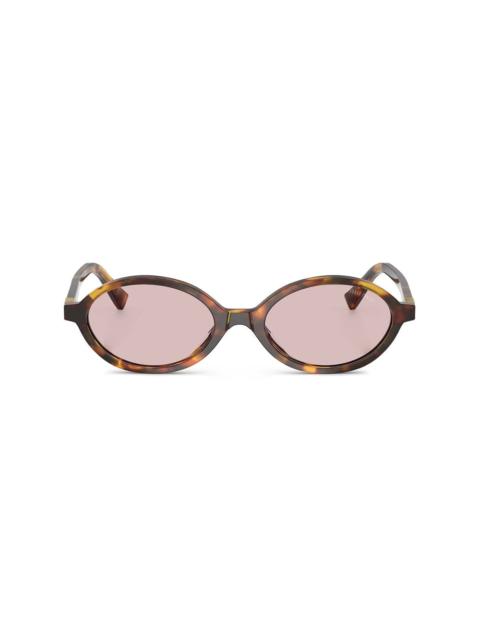 Miu Miu Miu Miu Brown Sunglasses Women