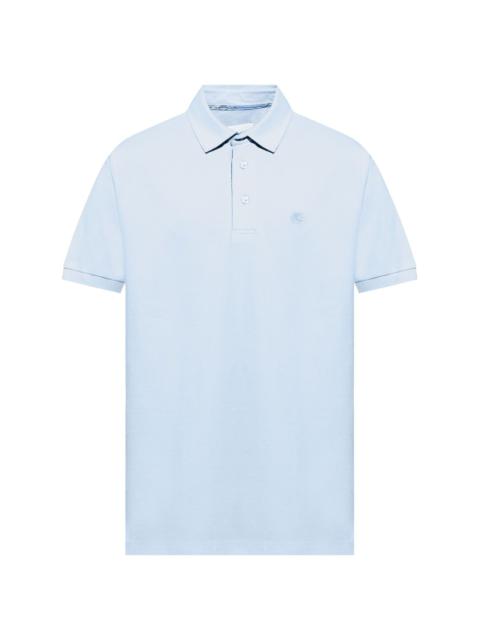 Etro embroidered polo shirt