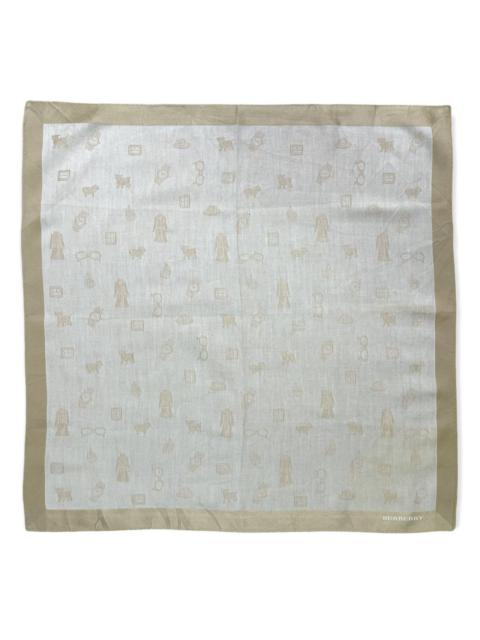 Other Designers Vintage - Burberry Bandana Handkerchief Headband Turban Neckerchief