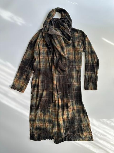 Yohji Yamamoto Yohji Yamamoto 20AW Dyed Scarf Collar Coat