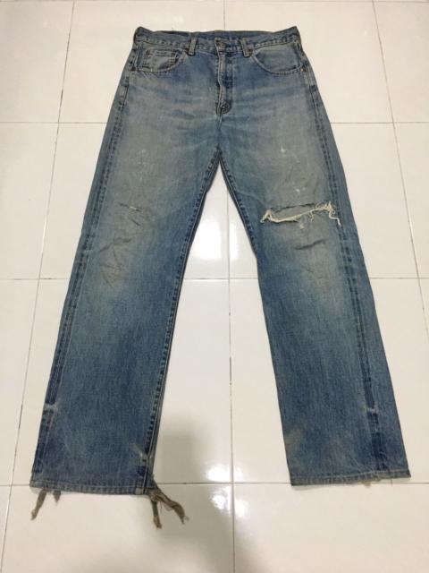 Other Designers Vintage - Vtg Levis 502 Big E button J09