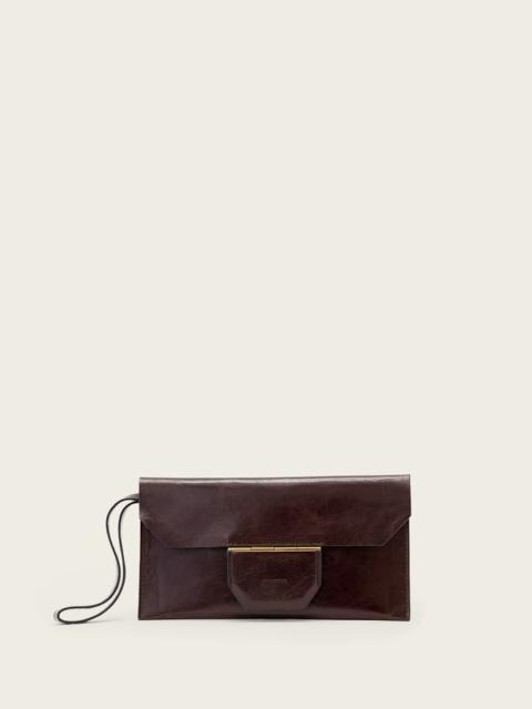 ALLSAINTS URSA LEATHER COIN PURSE