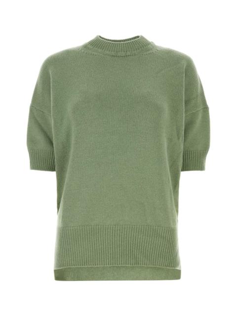 Jil Sander Women Pastel Green Wool Sweater