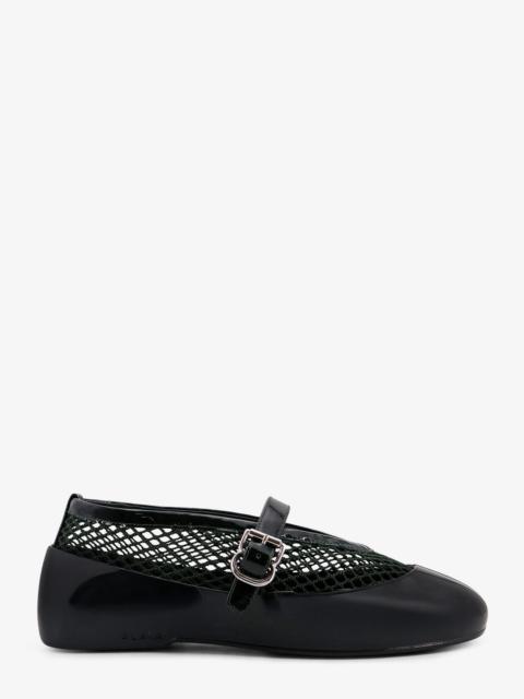 Alaïa Alaia Women Mesh Rubber Flat Ballerinas