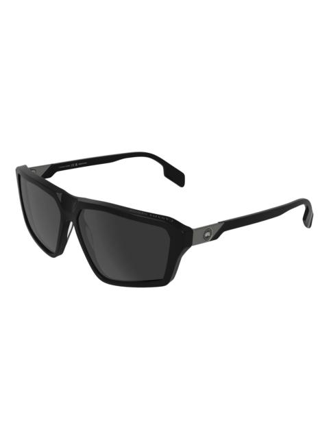 Canada Goose Canada Goose Grey Square Men's Sunglasses GC25627SE 001 62
