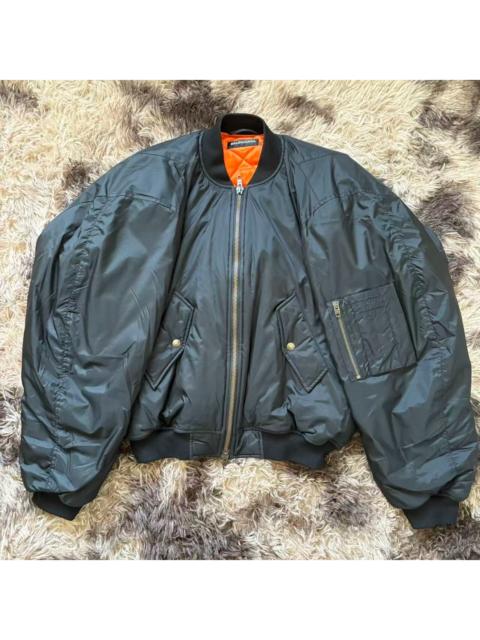 BALENCIAGA Balenciaga Padded Bomber Jacket Black