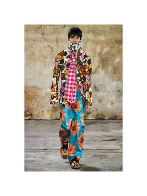 Walter Van Beirendonck Walter Van Beirendonck AW2020 Runway Wide Daisy Pants