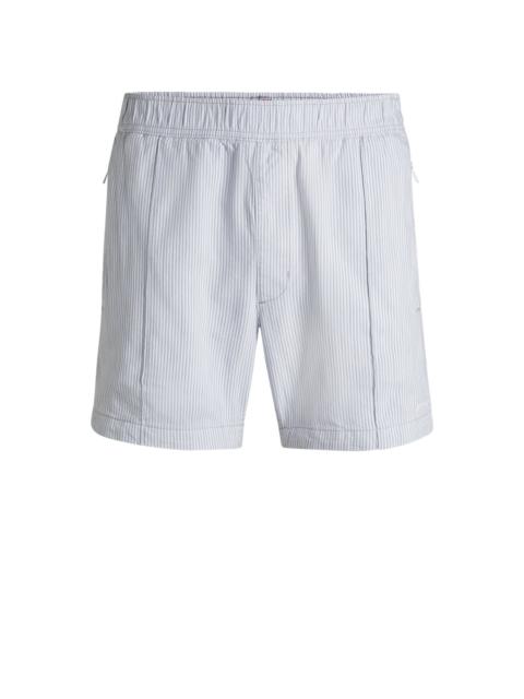 HUGO SHORTS WITH VERTICAL STRIPE