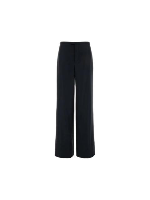 GUCCI GUCCI $1150 Dark Blue Light Wool Pants New & Authentic (Wome
