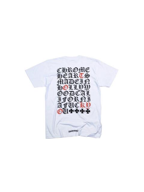 Chrome Hearts Tokyo exclusive eye chart tee