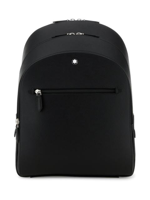 Montblanc Black leather backpack