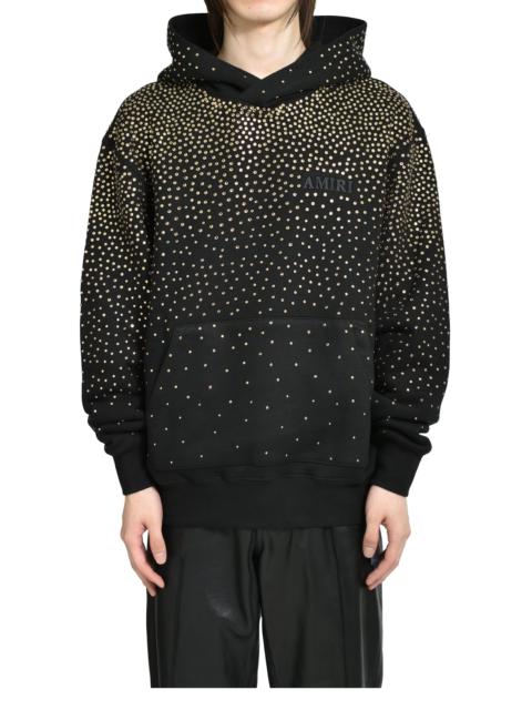 AMIRI CRYSTAL AMIRI HOODIE / BLK