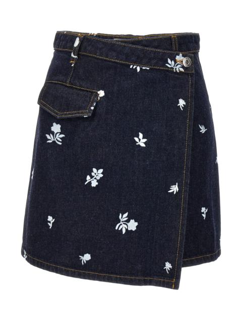 All-over Embroidery Skirt