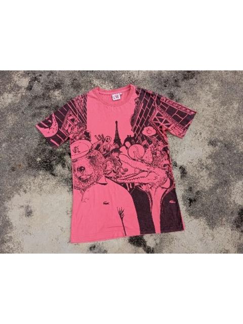LACOSTE Lacoste tshirt 🐊 AOP rare