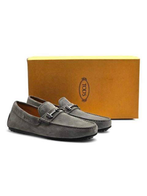 Tod's Tod's Driving Shoes City Gommino Suede Loafers - Gray - US 9 / UK 8 $695