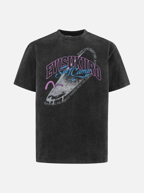 EVISU Surf Camp Print Relax Fit T-shirt
