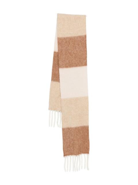 Loewe Loewe Women Wool Fringed Scarf