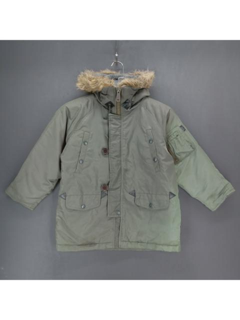 Other Designers Avirex - Vintage Avirex Nylon Twill USAF Kids Parka #1472-62