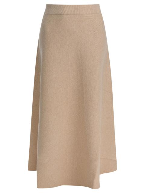 Max Mara Max Mara Wool And Cashmere Flared Skirt