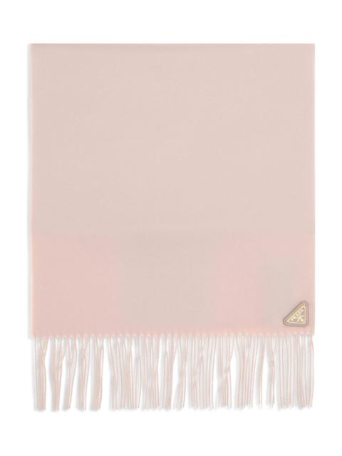 Prada Silk And Cashmere Scarf