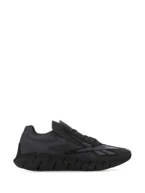 Maison Margiela Unisex Black Fabric Project 0 Zs Memory Of Sneakers