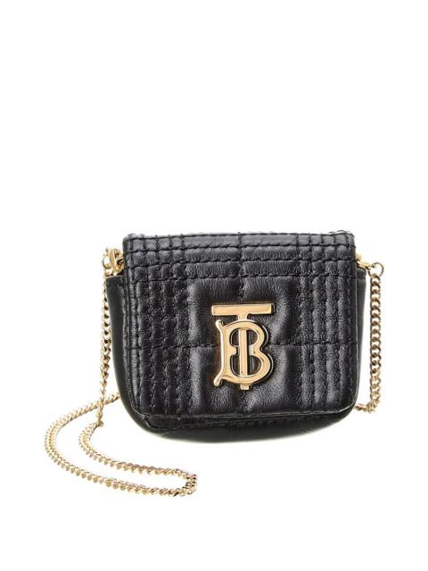 Burberry Black Quilted Leather Lola AirPods Pro Case