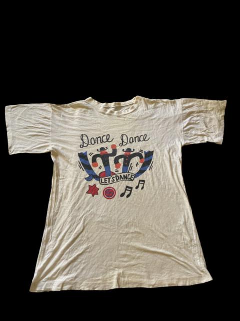 Other Designers Vintage 1980's Let’s Dance T-Shirt Dance Dance Single Stitch
