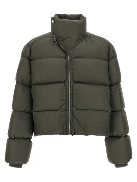 Rick Owens Turtle Puffer Jackets Gray