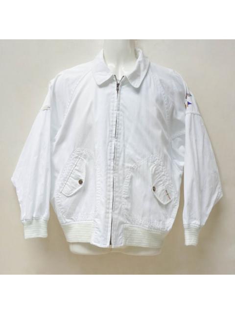 Other Designers Vintage - Brés Bis White Golf Jacket