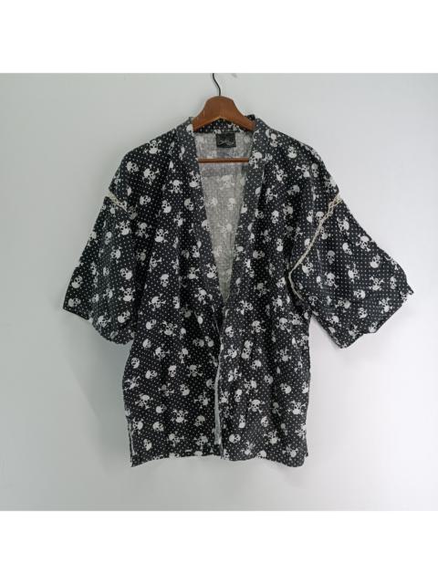 Other Designers Rare 💥 Joky Gal AOP All Over Printed Skulls Short Kimono