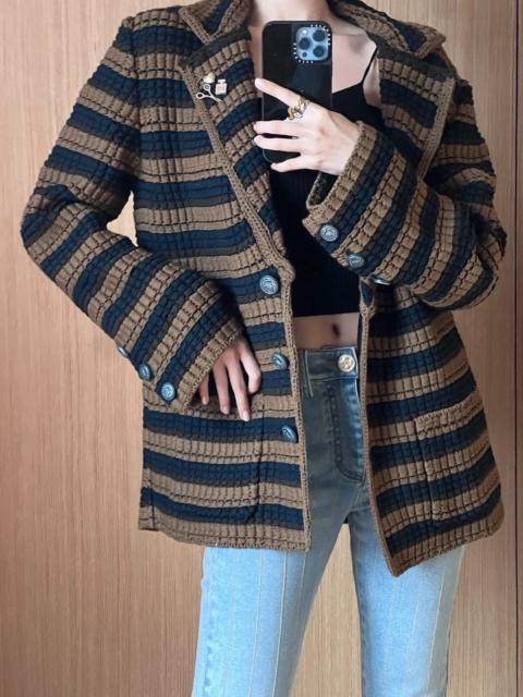 CHANEL Chanel knitted cardigan/thick jacket