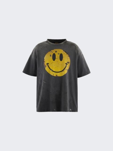 SAINT M×××××× X The Klf Smile Tee Washed Black